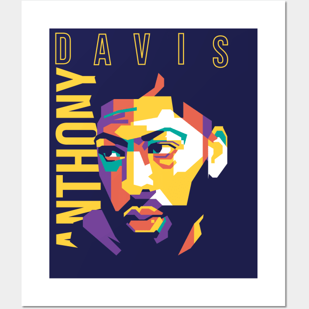 Anthony Davis On WPAP Wall Art by pentaShop